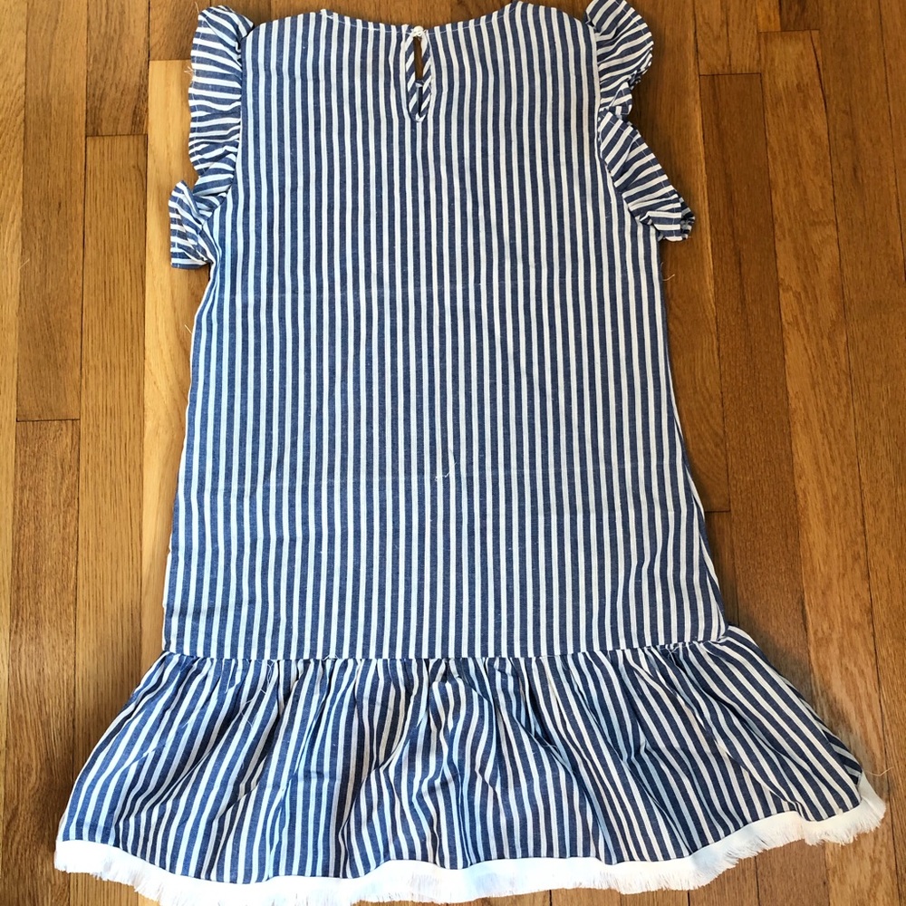 SHEIN Striped Ruffle Dress